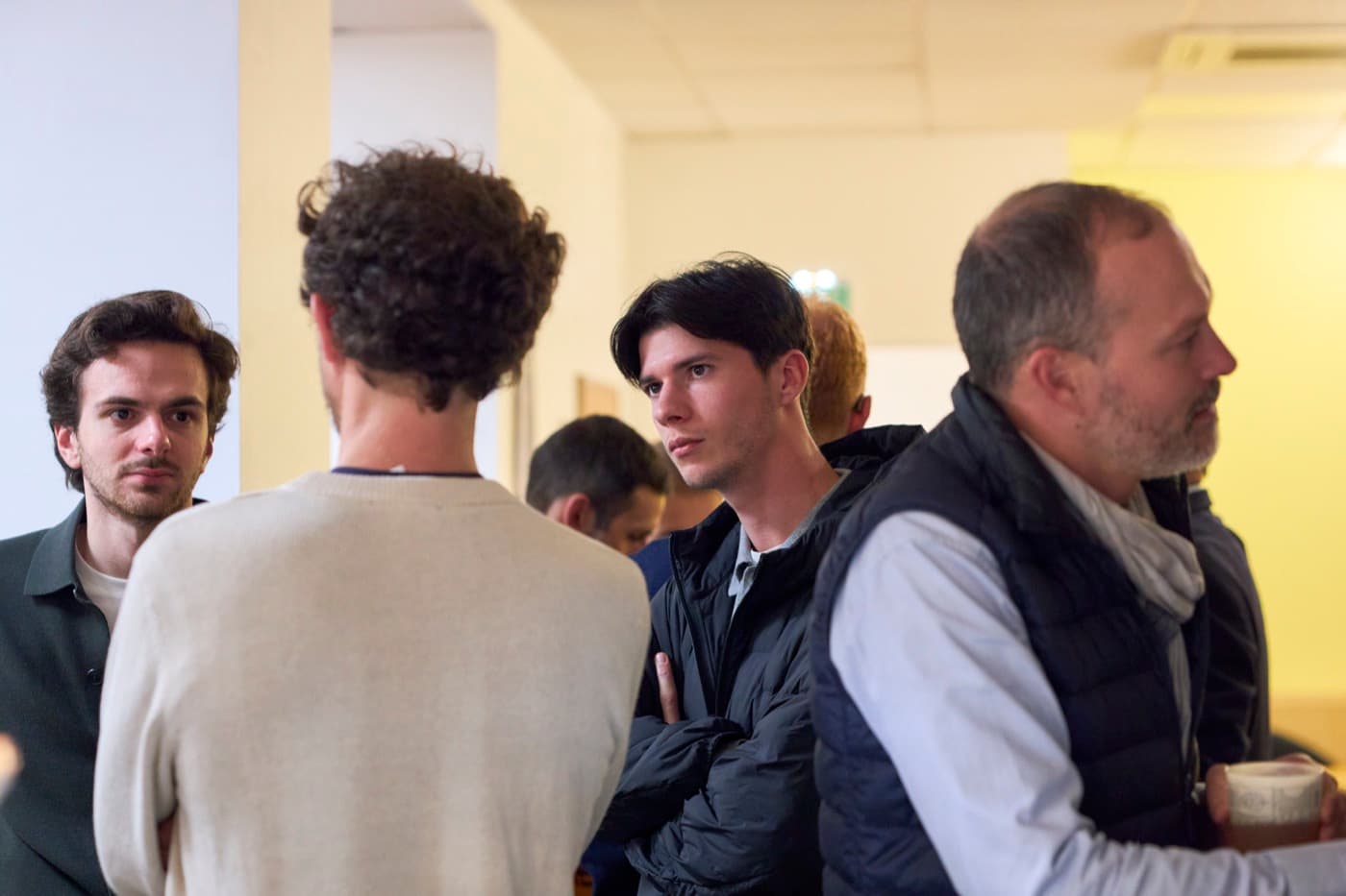 Discussion entre repreneurs
